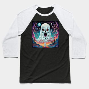 Funny ghost Baseball T-Shirt